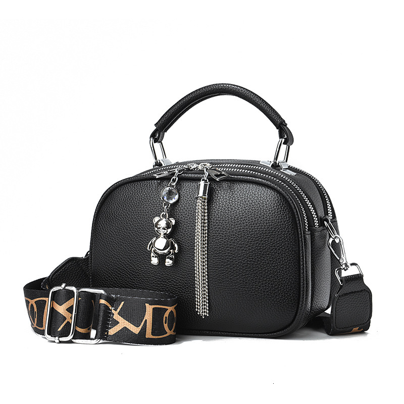 New cross-border trend three-layer women's crossbody bag designer bag trend women's shoulder bag daily commuting women's handbag