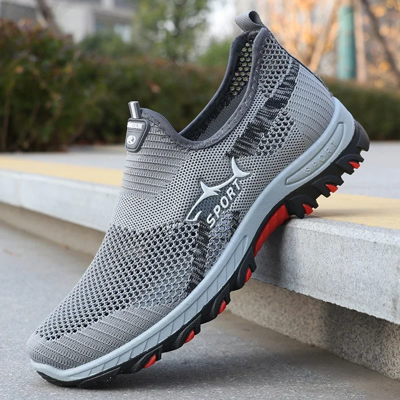 Mens Summer Sneakers Breathable Mesh Sports Shoes Casual 250717