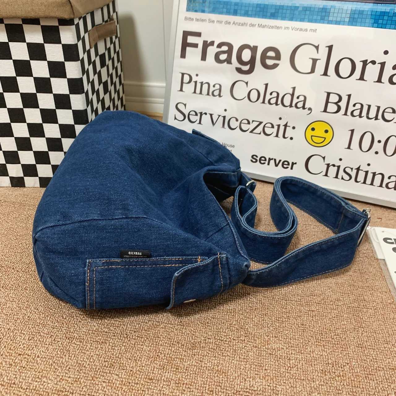 New Fashion Casual Womens Crossbody Bag Simple Style Multi Functional Shoulder Bag High Quality Soft Fabric Womens Handbag Z250718