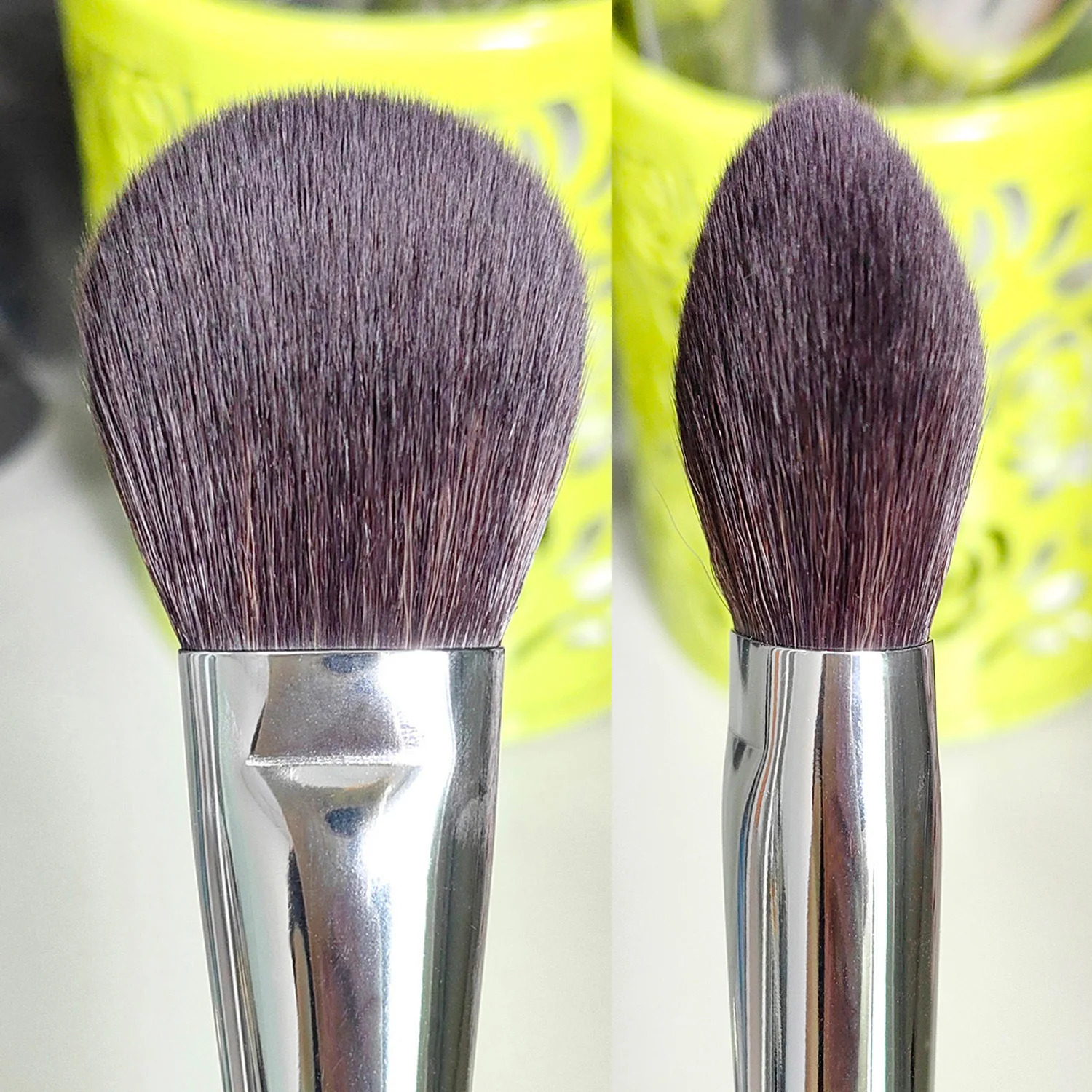 Vela.Yue 2pcs Makeup Brushes Set for Face Powder Blusher Highlighters Luminizers Cosmetics Beauty Tools Kit 250716