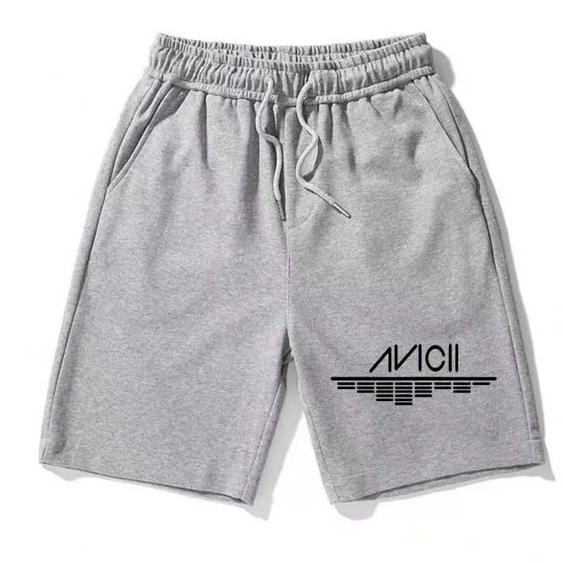 Electronic Band Shorts Mens Summer Casual Fashion Loose and Comfortable Five-point Pants Personalized Trend Mens Sweatpants W250718