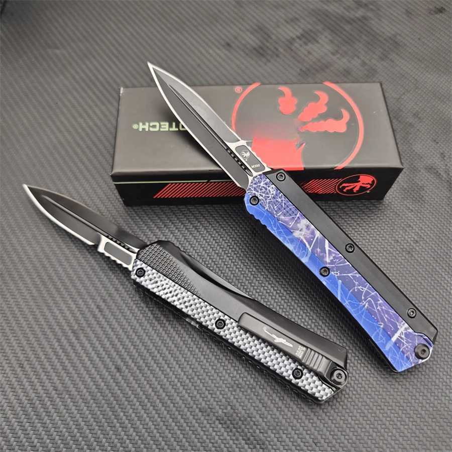 Micro Knife Glykon Tech Pocket Knives Aluminium Handle Outdoor Camping Hunting Self Defense Utility EDC Tools S250718