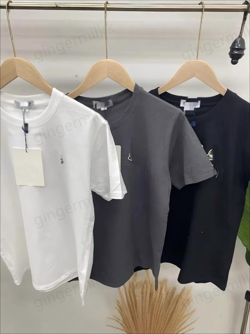 Mens T Shirts Designer Men's T-Shirts Plus Size Fashion Short Sleeve Embroidered Loose Top For Couples