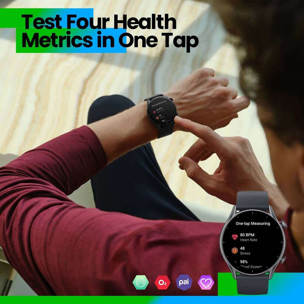 Global Version Amazfit GTR 3 GTR3 GTR-3 Smartwatch 46mm Zepp OS Alexa Built-in GPS Smart Watch Over 150 Sports Modes free shipping