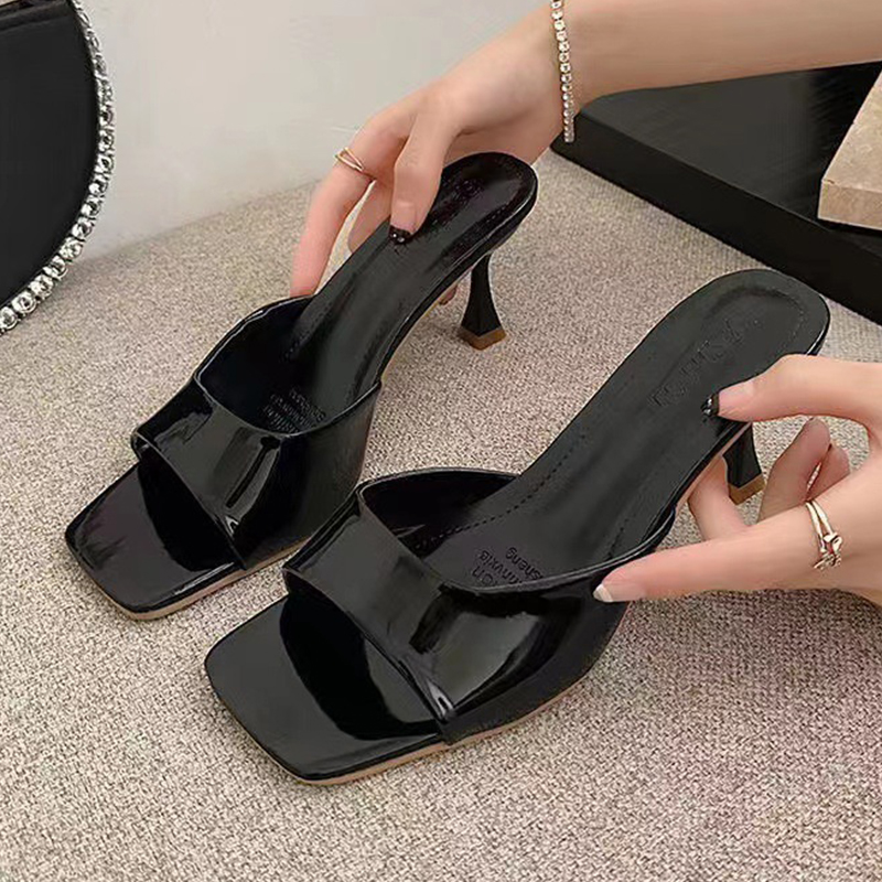 designer sandals women high heels sandal summer elegant sandale french-style elegant fashion lightweight durable outdoors ladies slippers