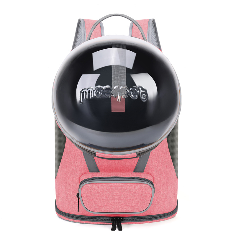 Beni Pet Breathable Space Capsule Pet Carrier - Portable Double Shoulder Bag for Cats & Dogs