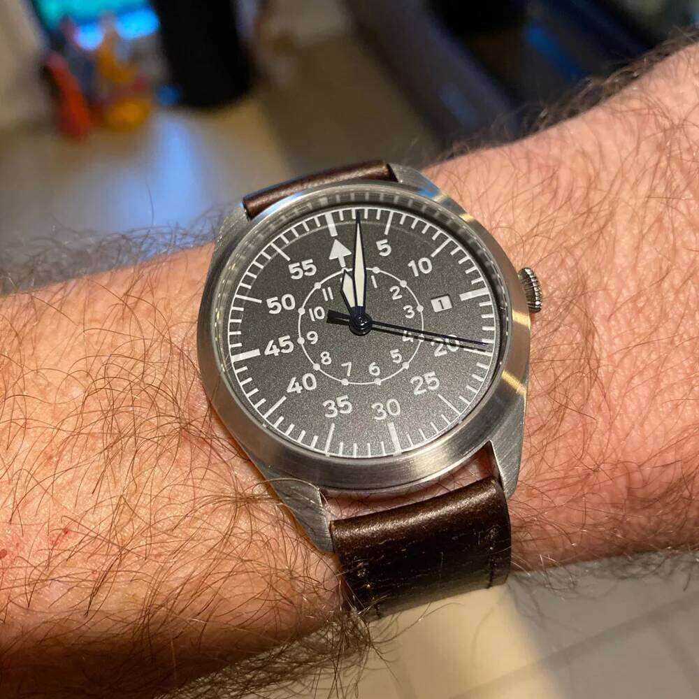 Flieger Pilot Watch A Type B Aviator Automatic Field Reloj Piloto Relogio Mechanical Wristwatch Orologio Pilota Montre Pilote free shipping