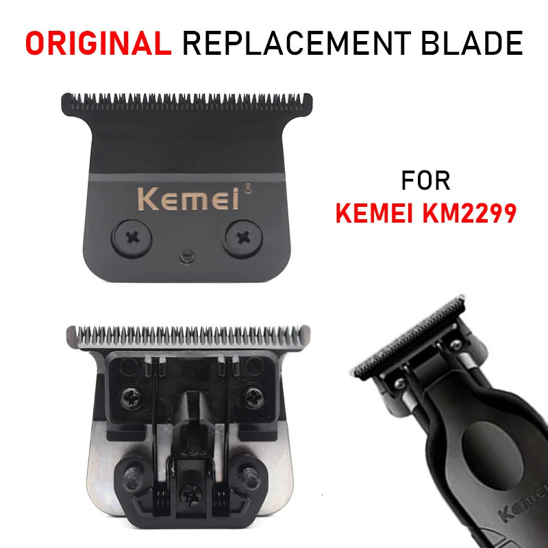 Original Replacement Blade for Kemei KM2299 Clipper Professional Hair Trimmer Cutting Knife Head Parts Accessories 250716