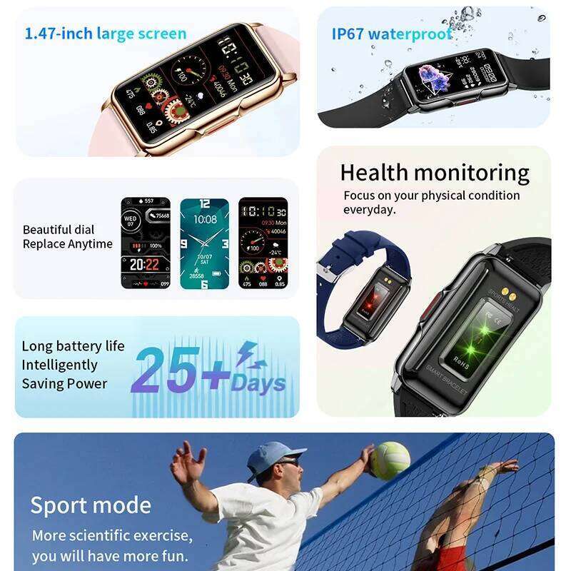 Android IOS Bracelet Women Smartwatch Men Heart Rate Blood Oxygen Waterproof Sport Smart Band Watch For Ladies +Gift free shipping