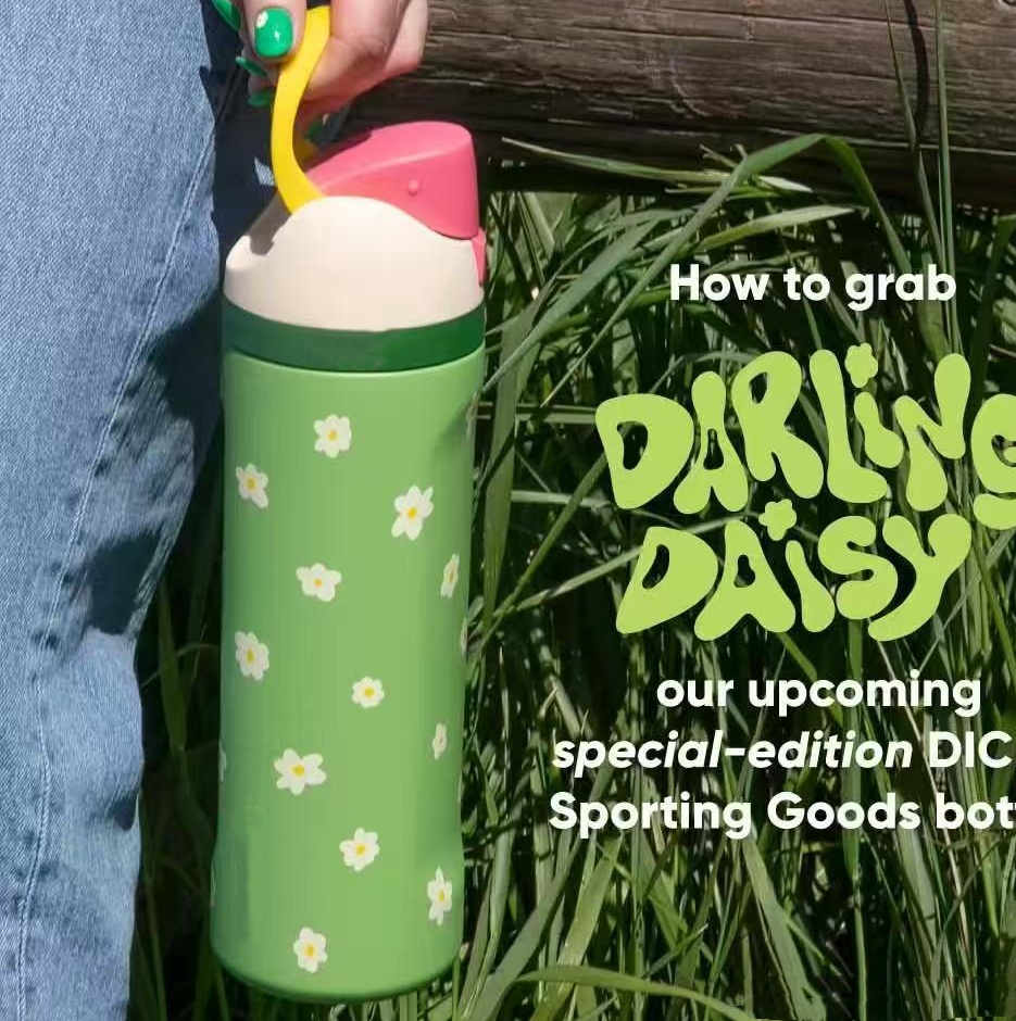 24oz 32oz Water Bottles Cat Cups Vacuum Flasks Sports Water Bottles Drinkware Stainless Steel Tumblers With Flip Straw Thermal Cold Coffee Mugs 0910