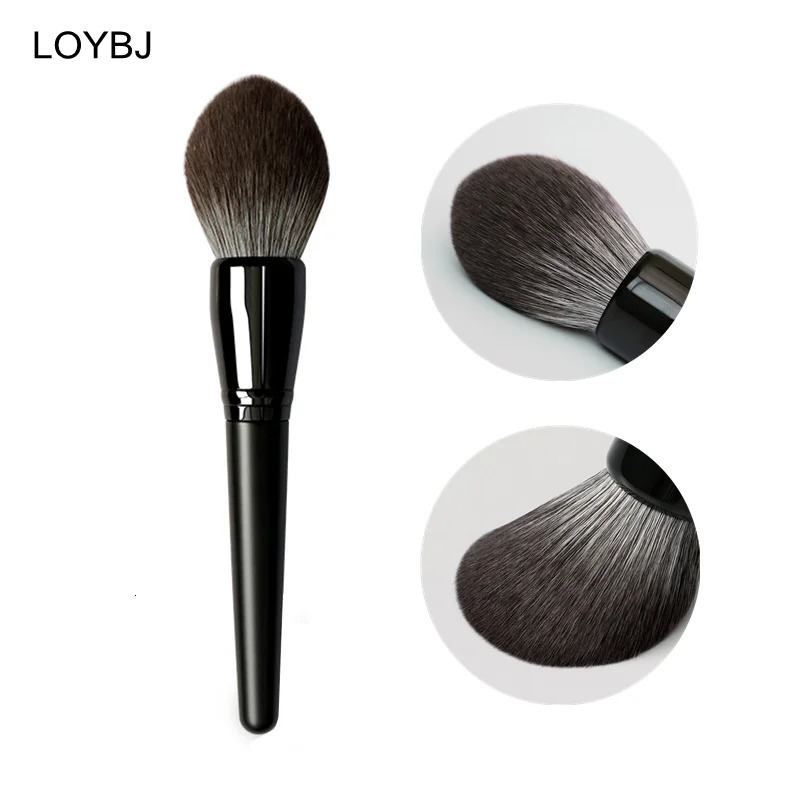 LOYBJ 1pcs Face Powder Makeup Brushes Cosmetic Loose Powder Blush Foundation Brush Professional Facial Soft Beauty Make Up Tools 250716