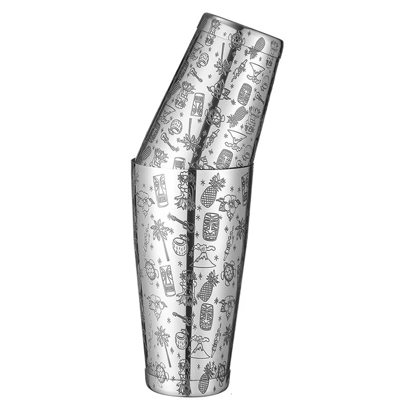 Cocktail Shaker Boston 2piece Set 186oz weighted 25oz Weighted Professional Bartender Bar Tool 250709