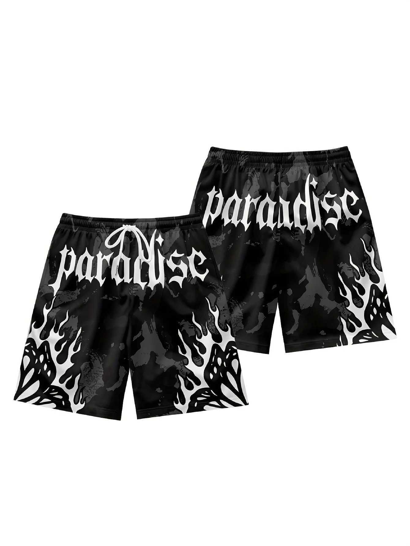 2025 Summer New Mens Shorts are Casual Fashionable Soft Comfortable Lightweight Breathable and Printed with 3D Patterns W250718