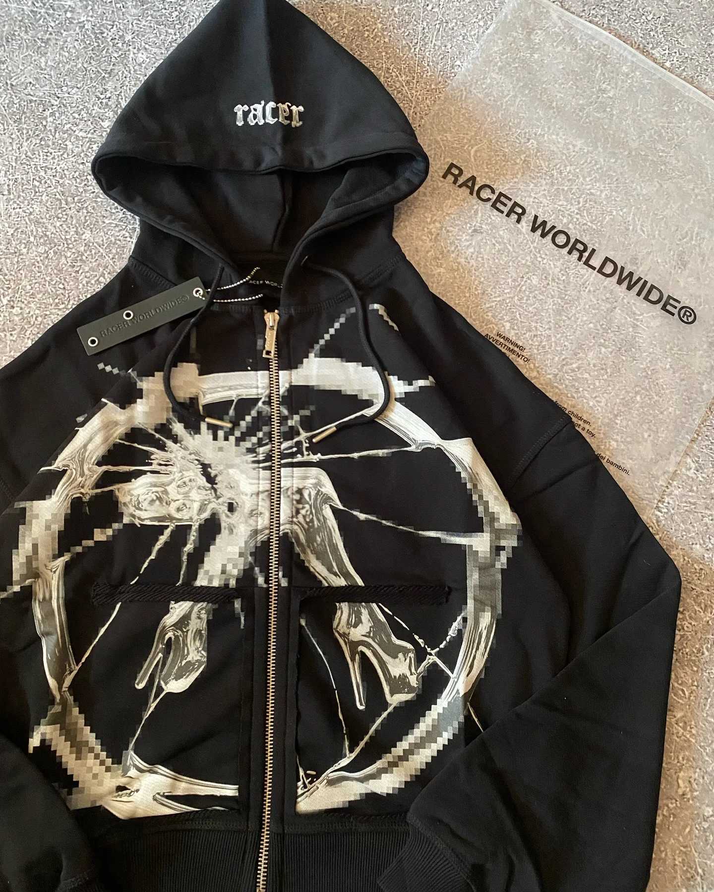 Street Simple Pattern Printed Hoodies Mens Fashion Harajuku Hip-Hop Street Loose Zipper Hoodies Womens Casual Simple Wear X250718