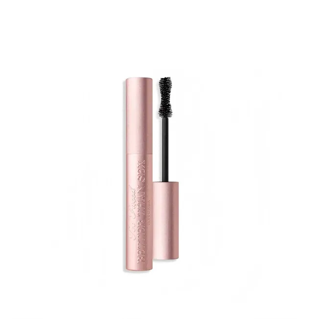 Luxury Sex Mascara Big Eyes Nourish Waterproof Sweat Proof maquillaje Bushy Long Volume Pink Aluminum Tube Roots Clearly Smooth Makeup Free Shipping