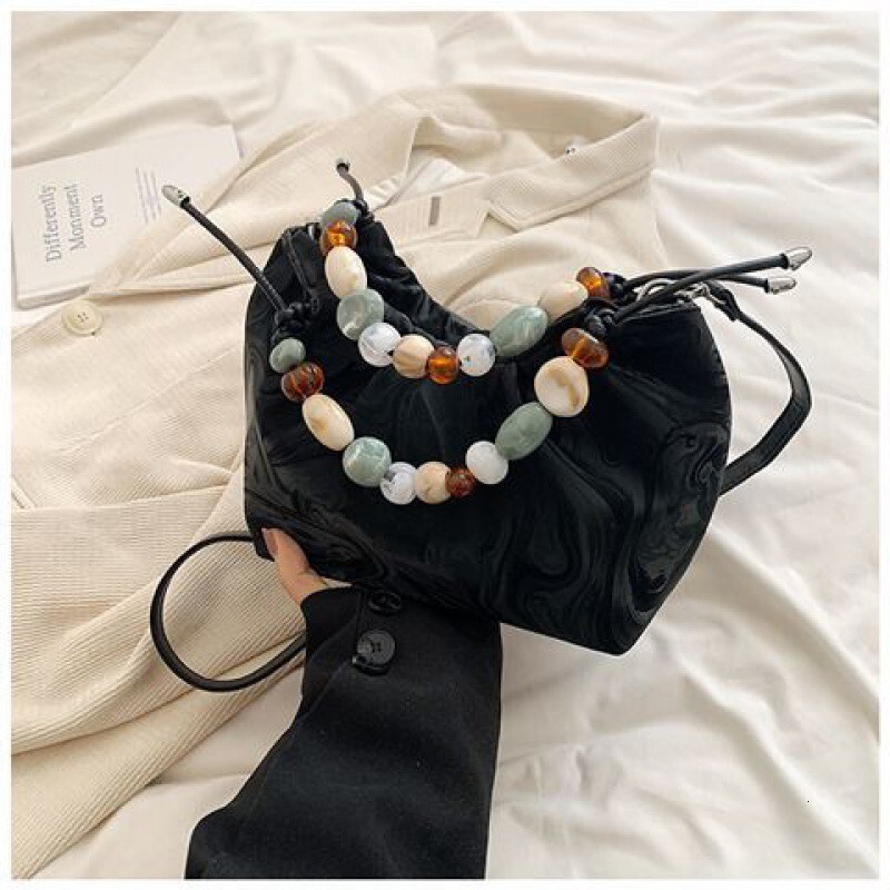 2025 Summer new women's shoulder crossbody bag new Chinese style fashionable and popular handbag bucket bag new designer bag