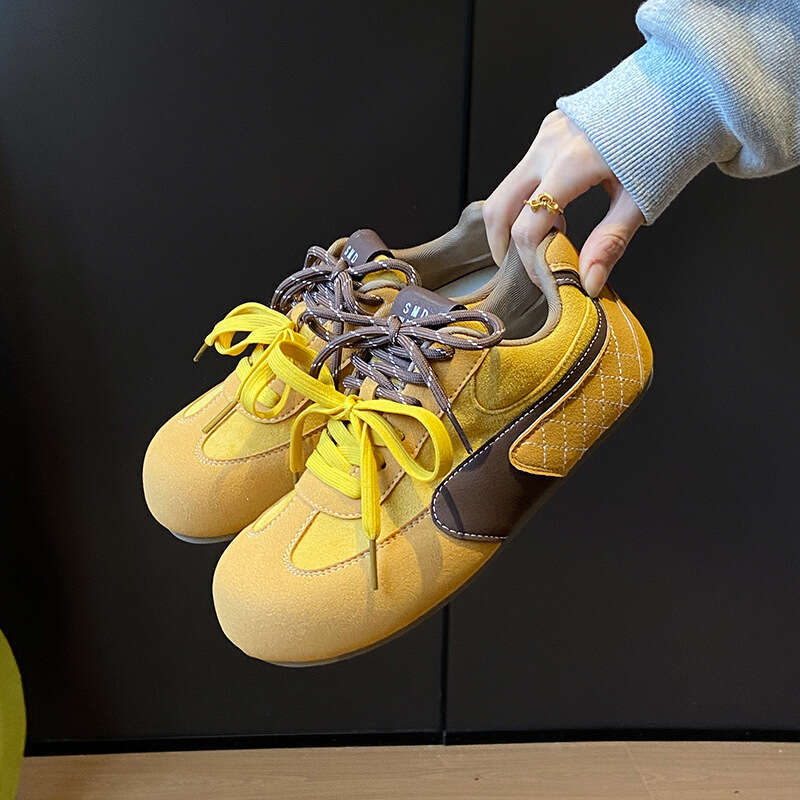 2025 Spring New Dopamine Color Matching De Training Ins Student Sports Casual Free shipping Shoes Grass S01