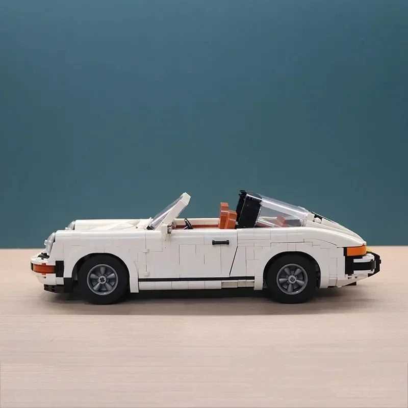 Technical Retro Car Model Bricks 1458pcs Building Blocks Set 2in1 Race Classic Model Kit for Adults and Teens Toys Birthday Gift Z250718