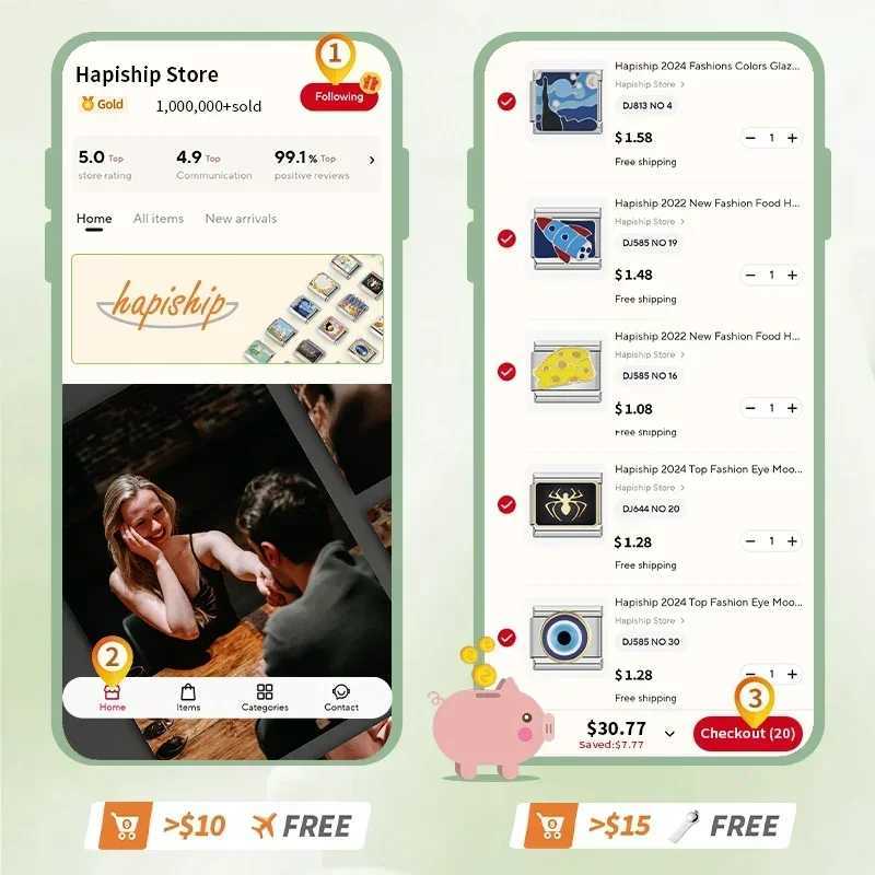 Hapiship New Wens Jewelry 9mm Width Italian Elastic Charm Bracelet Fashion Stainless Steel Bangle ST- X250718