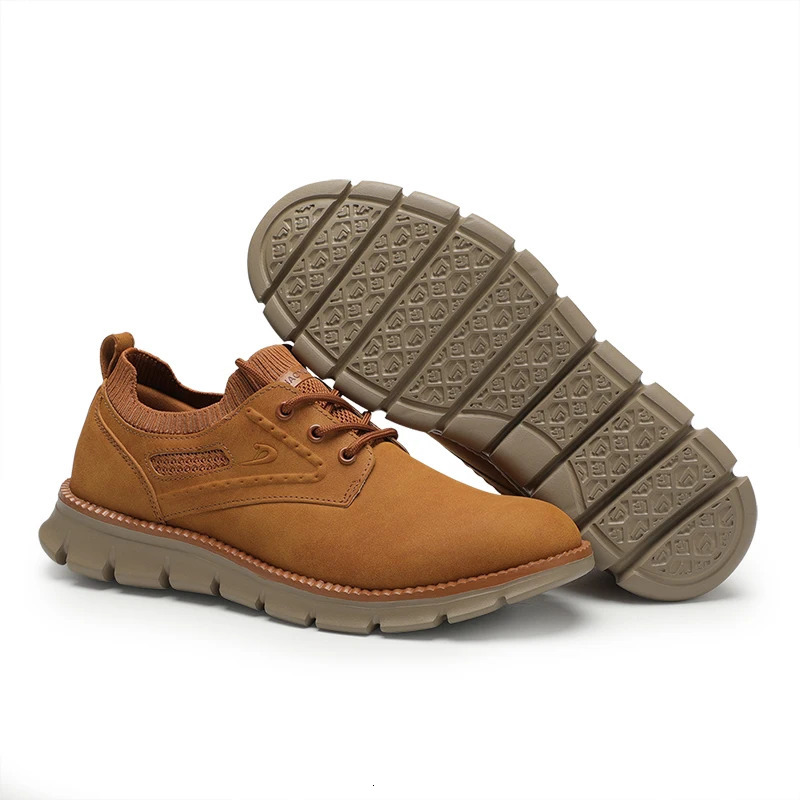 STRONGSHEN Handmade Men Wingtip Oxford Shoes Leather Casual Fashion Brogue Dress Business Formal Mesh Loafers 250717