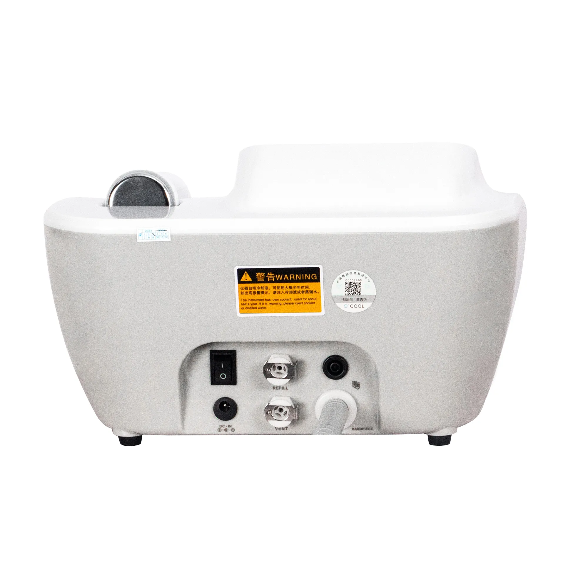 2 in 1 Cool Pro Cold Warm Electroporation Cryo Skin Care Beauty Machine Skin Soothing Cryo Face Cooling Freezing Equipment