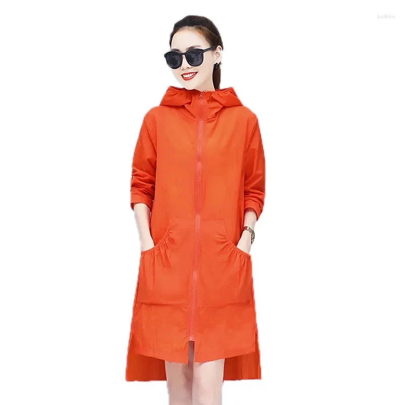 Giacche Da Donna Estate Abbigliamento Traspirato Per La Protezione Solare A Ven…