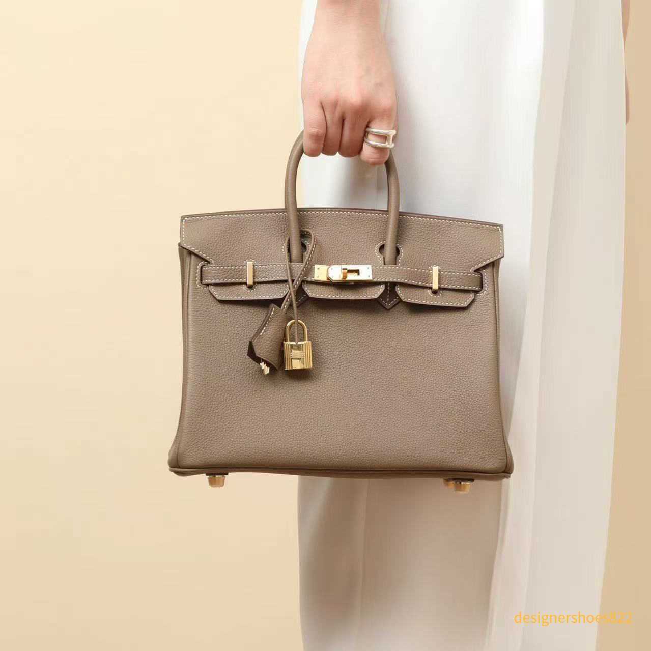 Totes 10s Designer Tote Handbags Bags Shoulders Bag New Litchi Pattern Leather Women Handbag Outgoing Large Capacity Casual Crossbody 25cm 30cm 35cm