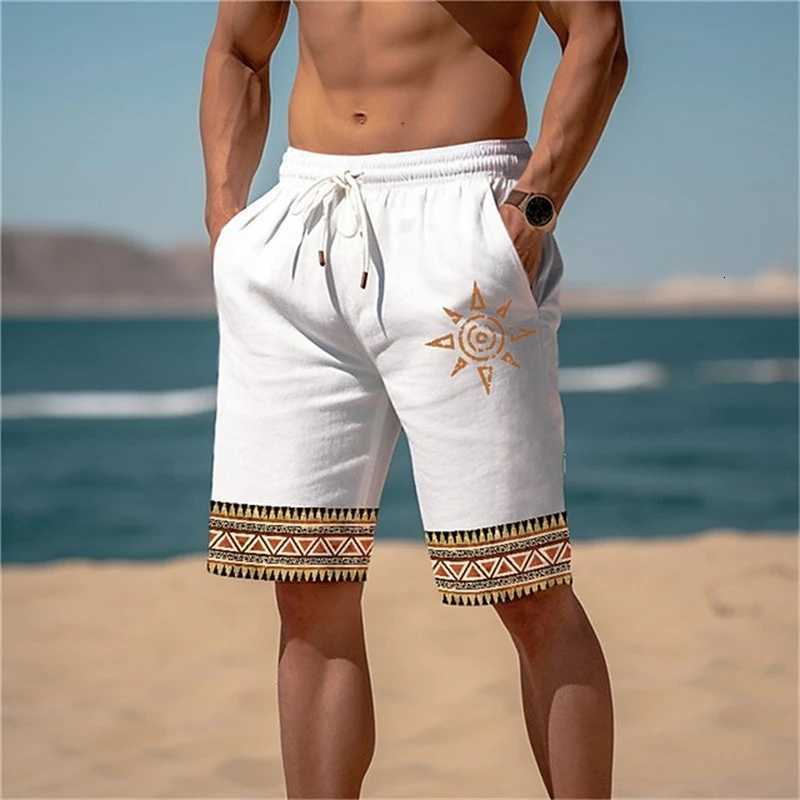 3D Printed Mens Beach Shorts Mens Summer Classic Pattern Vintage Short Pants Trendy Casual Street Shorts For Men Kids Clothing W250718