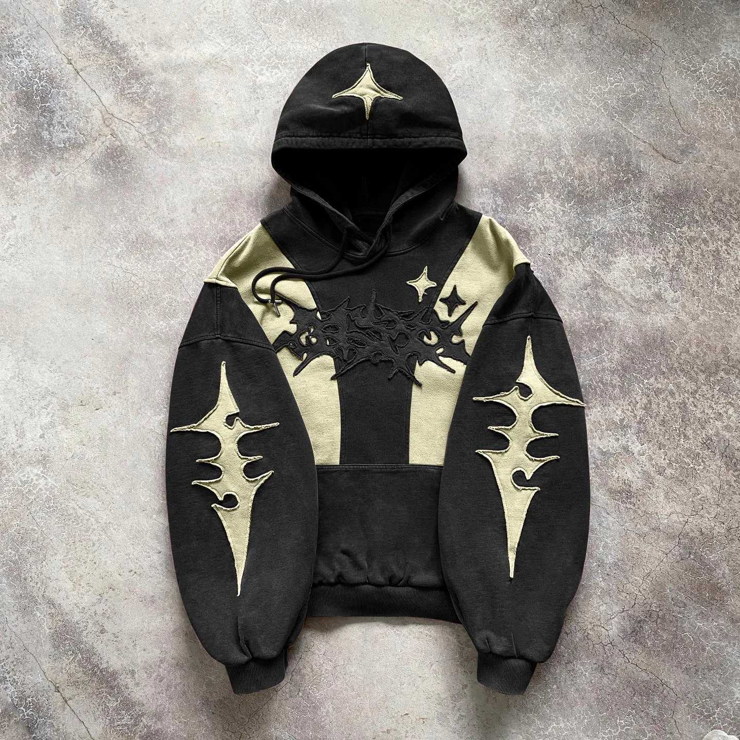 2025 2K Embroidered Design Loose Zipper Mens Hoodie Geometric Pattern Womens Sportswear Gothic Street Wear Extra Large Casual Men X2507181