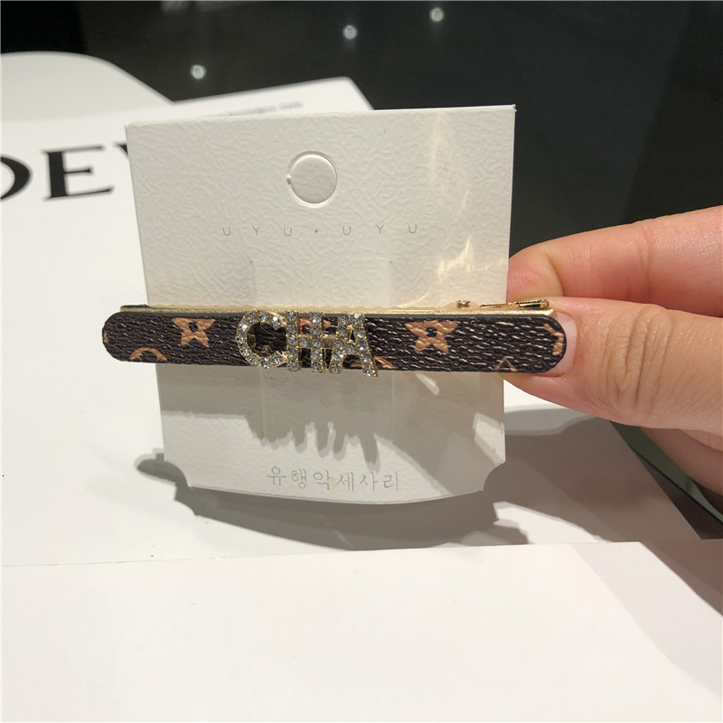 New Korean Style INS Full Rhinestone Bobby Pin Girl Temperament Bangs Side Clip Accessories Hair Ornament ddmythur
