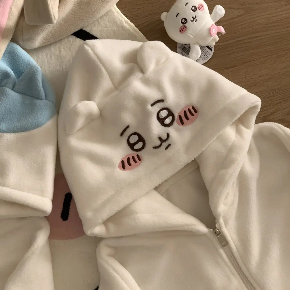 Streetwear Zipper Hoodie Y2K Womens Clothes Harajuku Gothic Kawaii Cute Embroidery Oversized Hooded Sweatshirt Jacket Coat 250717