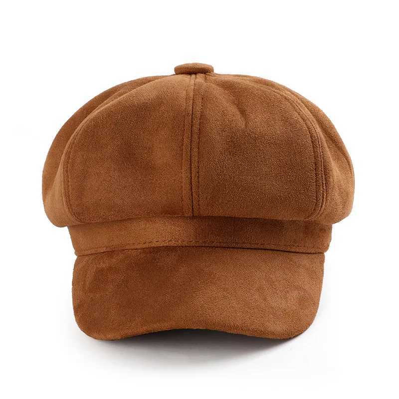 New Women Warm Solid Berets For Women Outdoor Adjustable Female Autumn Winter Casual Lady Cap Hat L250718