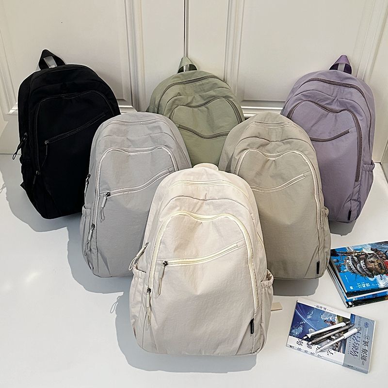 2025 New Travel Backpack Multi functional Lightweight Outdoor Backpack Men's and Women's Leisure Large Capacity College Student Bag Leisure 