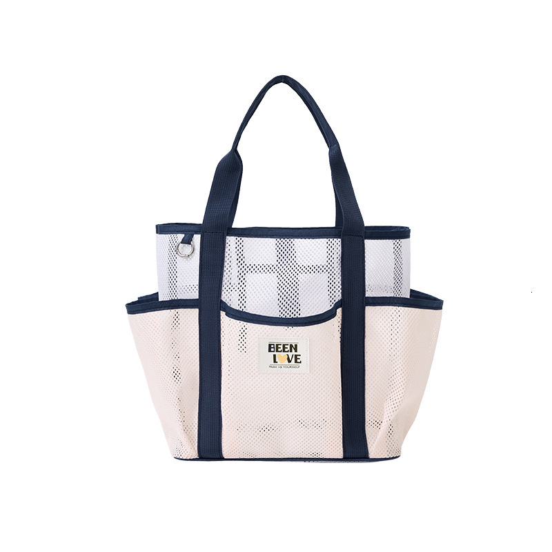 2025 Designer's New Hawaii Beach Handbag, Large Capacity Gym Swimsuit Storage Bag, Portable Handheld Mesh Bag