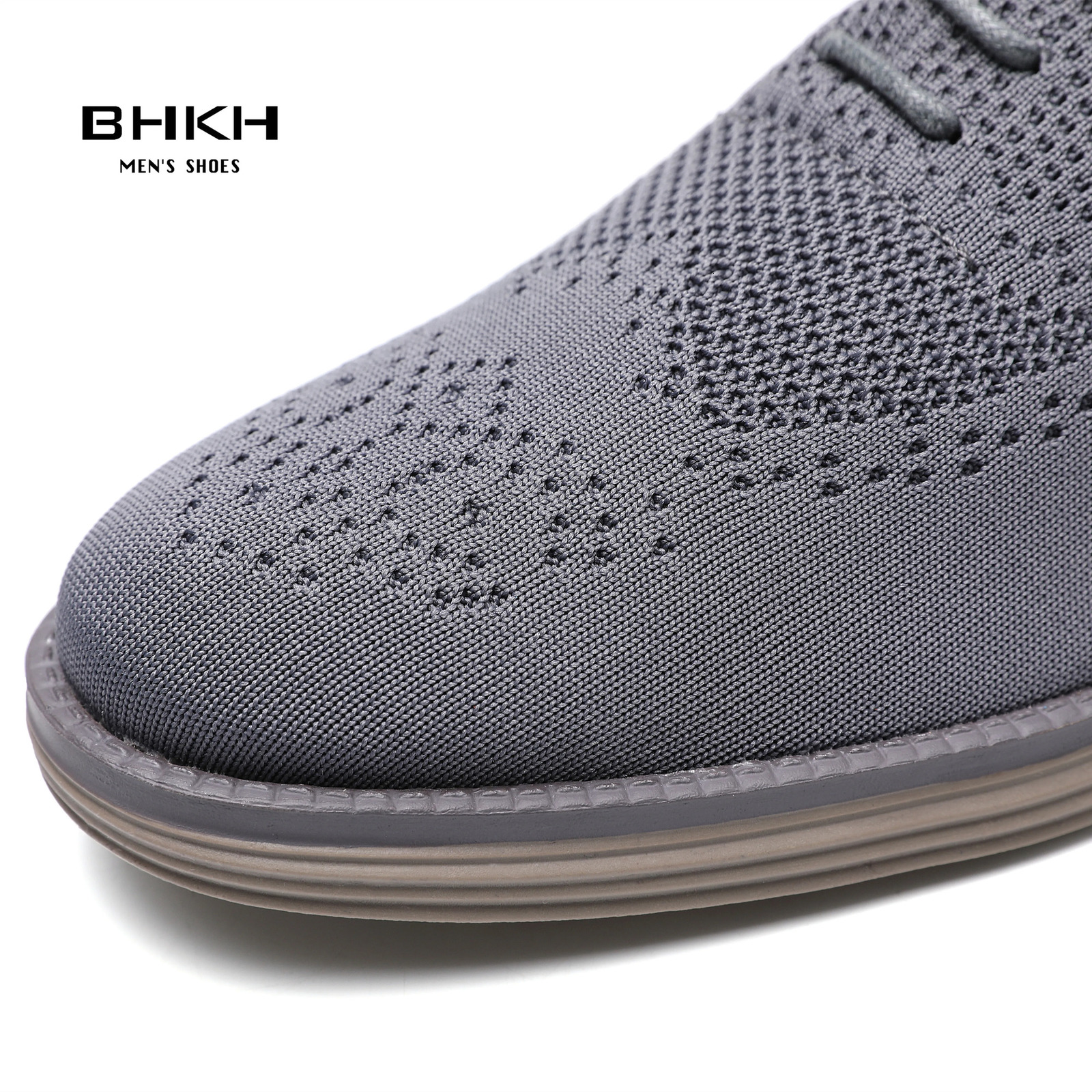 Breathable Knitted Mesh Casual Shoes Lightweight Smart Office Work Footwear Men Shoes 250717