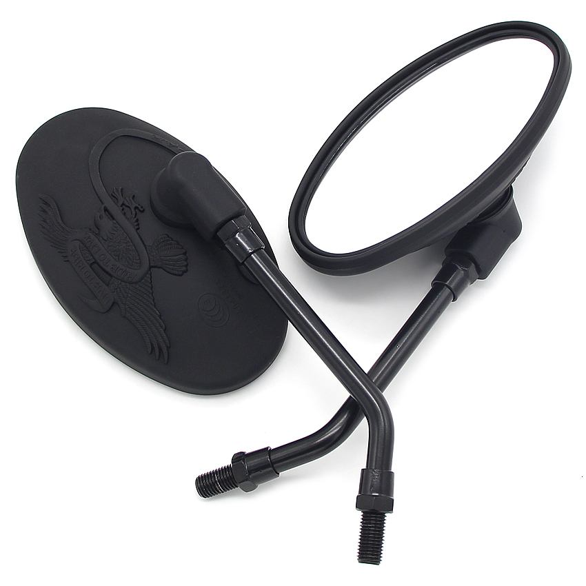 1 pair of motorcycle rearview mirrors for Honda STEED400 VT400 VT500 VT600 VT700 VT750 VT800 Shadow 400 500 600 700 750 800