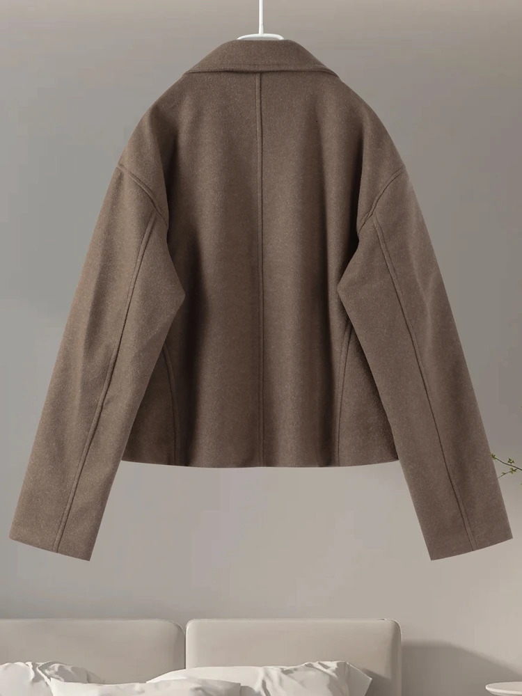 Faux Fur Zipper Jackets Women Casual Lapel Pocket Long Sleeves Coats Female Autumn Winter Fashion Solid Soft Outwears Lady 250715