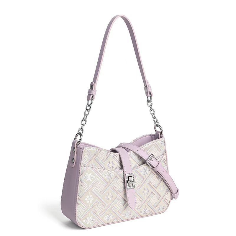 COCIO designer Shoulder Bags free shipping 2025 New Ethnic Style Single Shoulder Underarm Bag Light Luxury Versatile Single Shoulder Crossbody Bag for