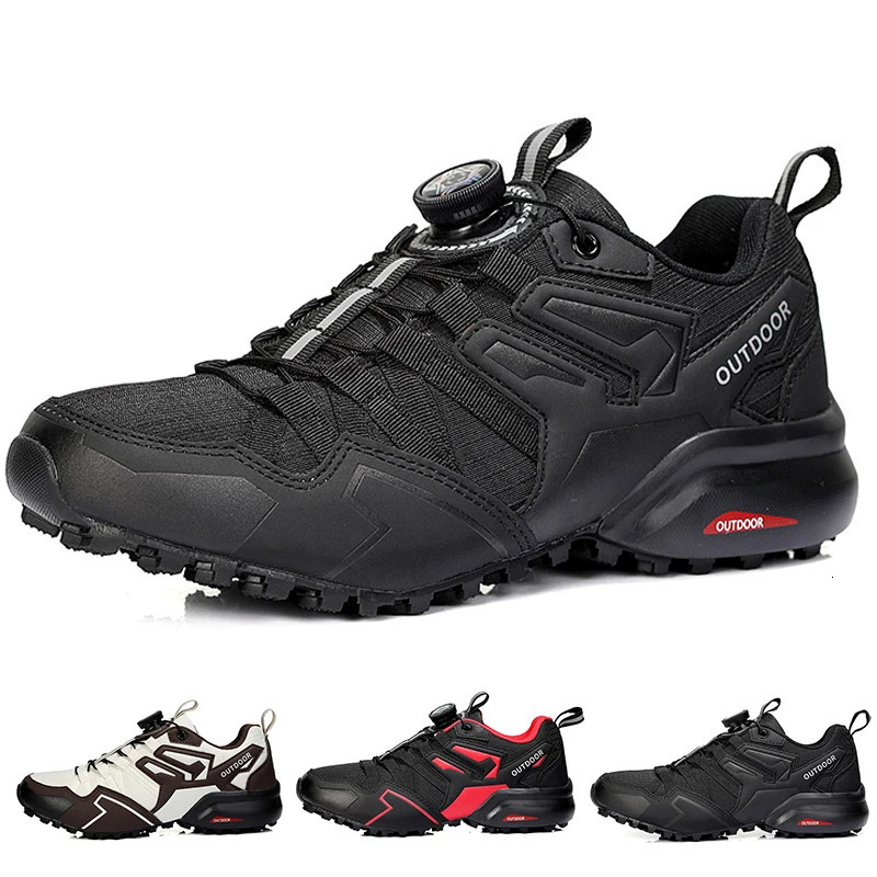 Mens Casual Sports Shoes Size 4047 Rotating LaceUp Outdoor NonSlip Breathable Comfortable Shoes 250717