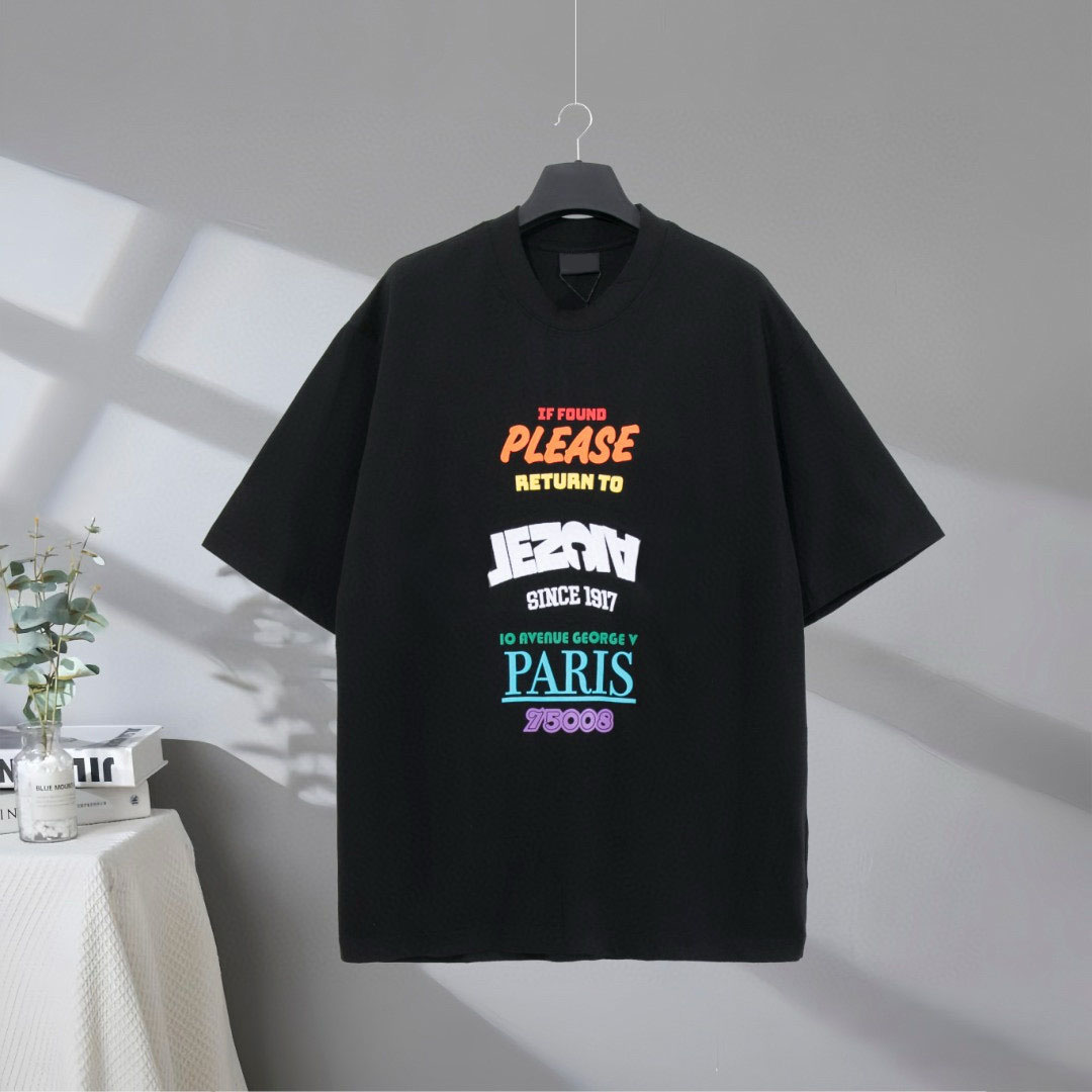 Men's Plus Tees & Polos t-shirts Round neck embroidered and printed polar style summer wear with street pure cotton cyy9642 e32