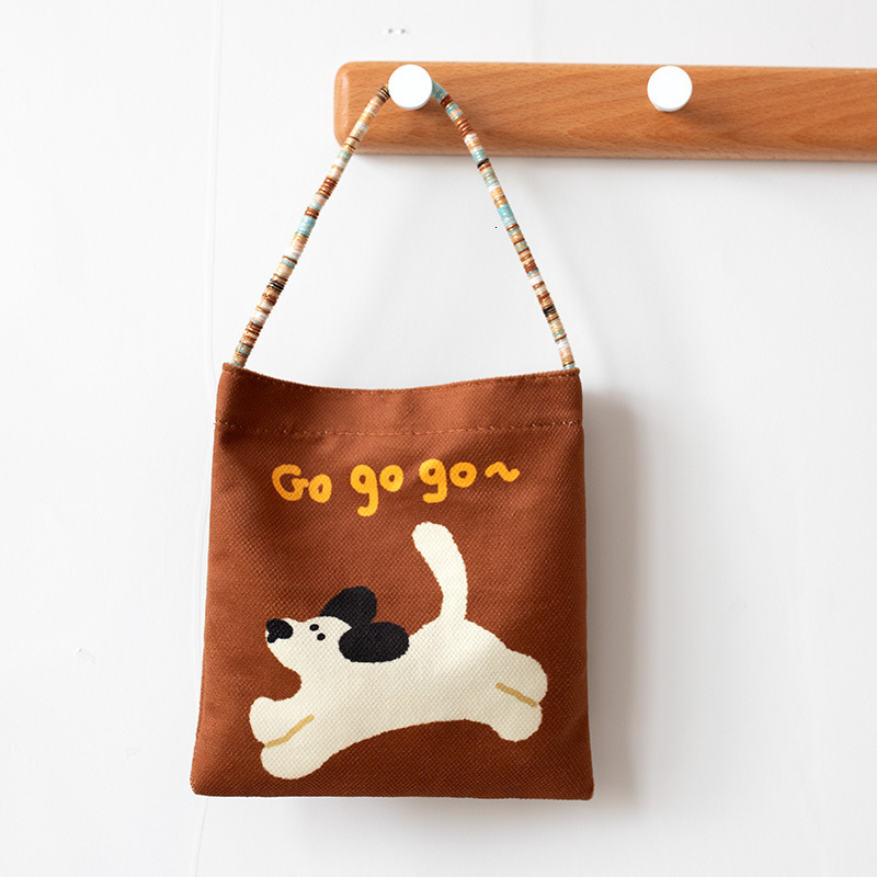 2025 Designer's New Women's Handbag, Handheld Phone Bag, Niche Student Children's Forest Style Korean Small Bag