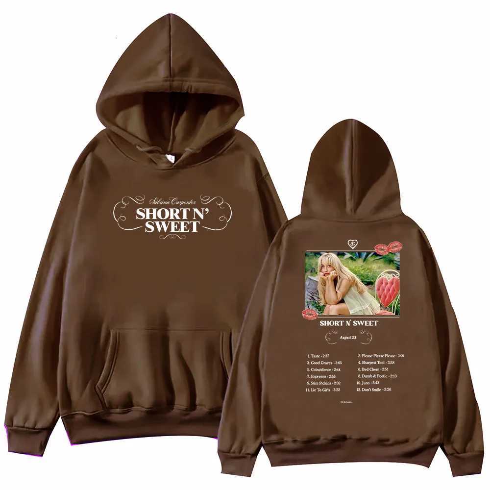 Sabrina Carpenter Short N Sweet Hoodie Unisex Harajuku Pullover Tops Long Sleeve Hoodies Music Tour Fans Gift X250718