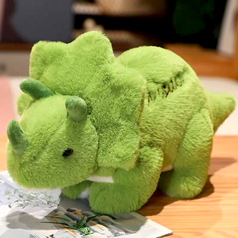 Manufacturer wholesale animal Triangle Dragon Ba Wang Jian Long plush PP cotton children's stuffed toys Y260128