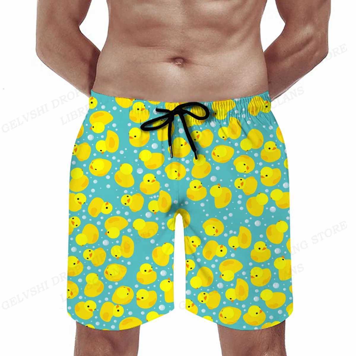 Duck Board Short Kids Beach Shorts Mens Swimming Trunks Masculina Casual Shorts Boy Sports Briefs Swimwear Trunk Quick Dry Pants W250718