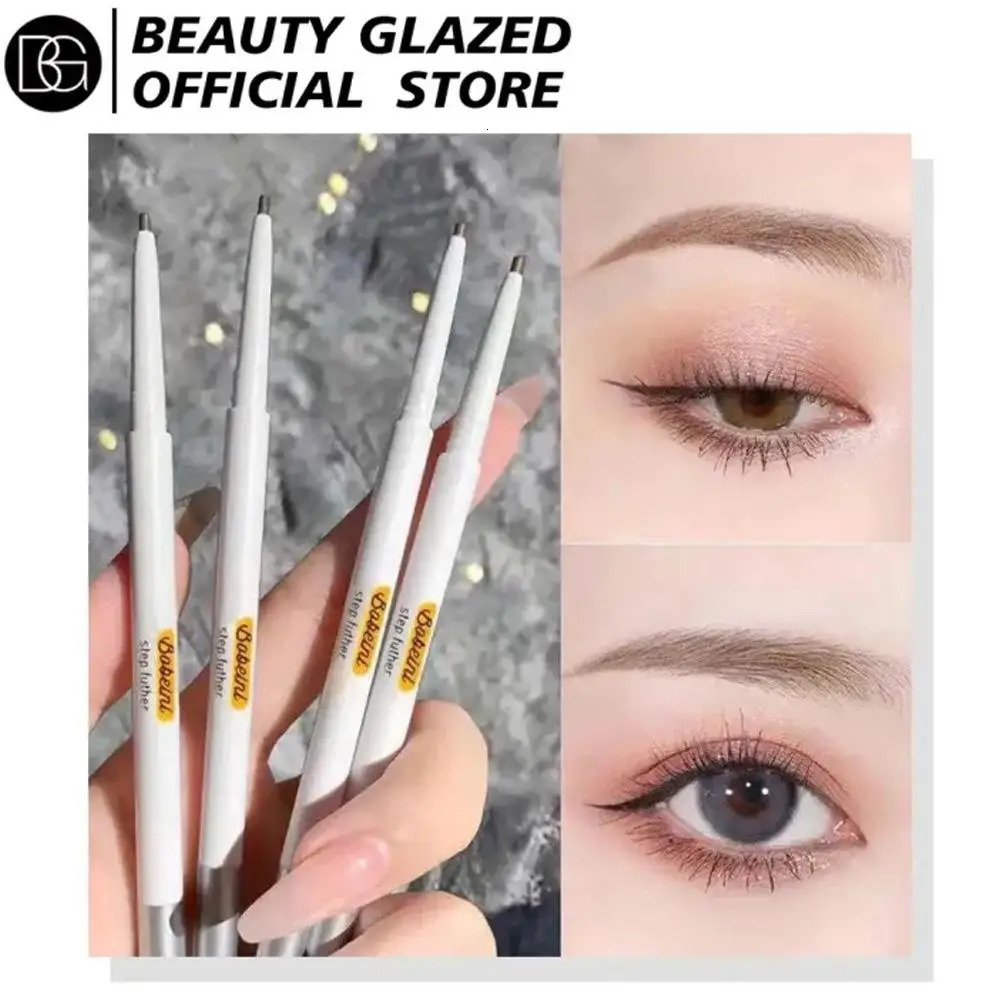 Waterproof Fine Eyebrow Pencil Double-head Automatic Eye 6 Brow Professional Sculptor Colors Thin Natural Pointed Makeup Ey I3Q0 250712