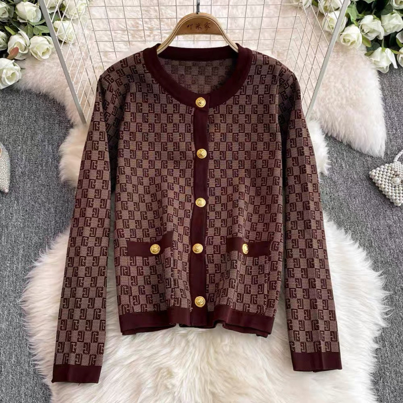 3 Piece Knit Set Women Sexy Vest Long Sleeve Sweater Cardigan Elastic Waist Pants Women's Tracksuit Knitted Chic Suits 250718