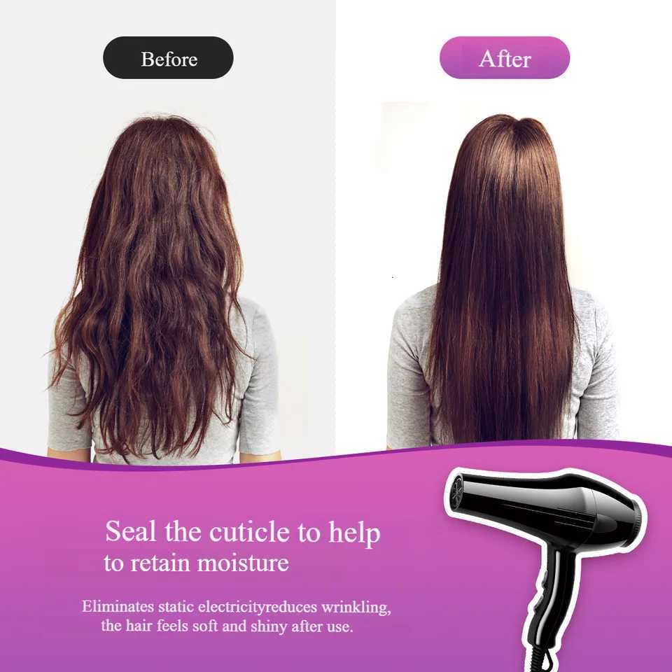 12pcs-in-1 hair dryer set with hair clip comb nozzle and hood accessories.Cold and hot air do not harm the hair dryer negative. W250718