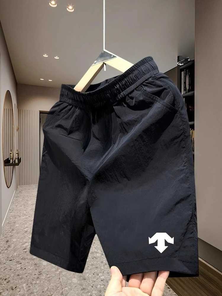 3D Printed Summer Sport Loose Beach Shorts for Men European and American Trendy Brand Casual Versatile and Quick-drying W250718