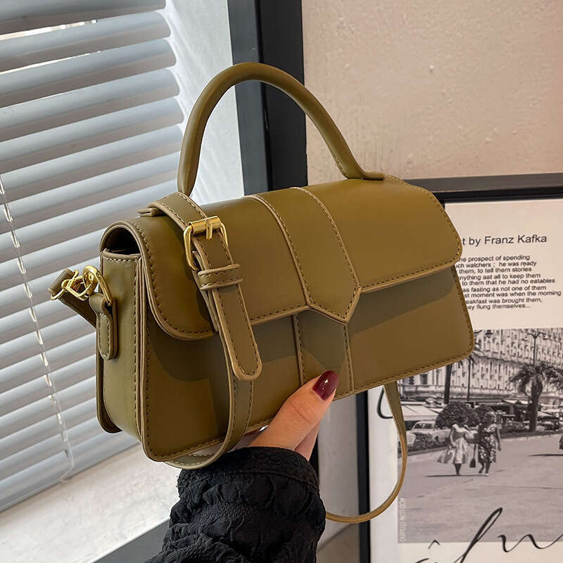 Niche Design High-Quality Texture Fashion Women's Versatile Class Commuter Crossbody Handheld Small Square Bag
