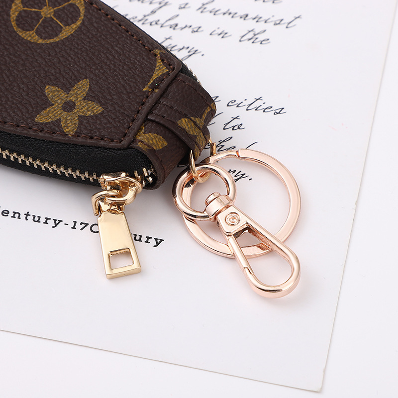 Presbyopic High-End Case Unisex Car Key Holder Home Multi-Functional Mini Zipper Bag i1